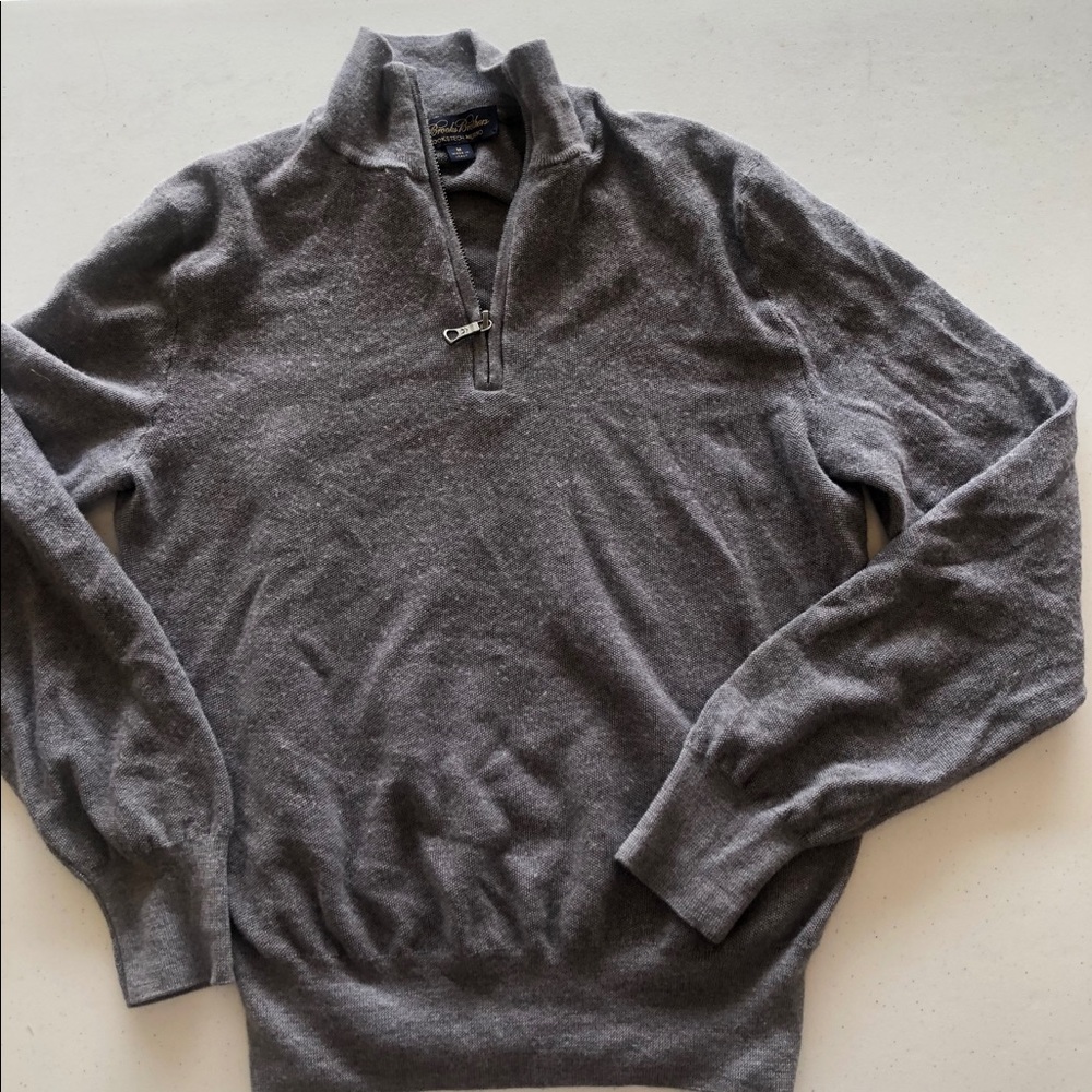 Brooks Brothers quarter zip men’s medium